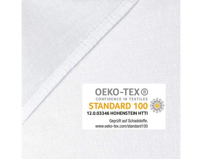 BABYBAY Lot de 2 draps housse pour Matelas Cododo Babybay Maxi Comfort + (2)
