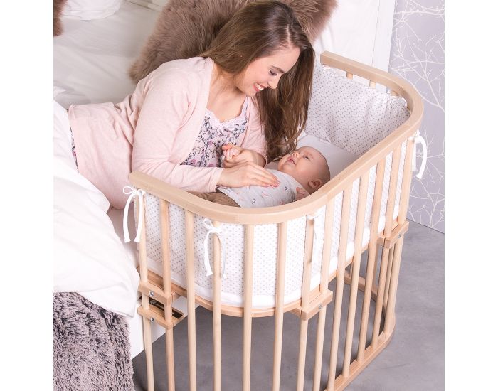 BABYBAY Lit berceau Cododo avec matelas BabyBay Original en Bois Naturel (1)