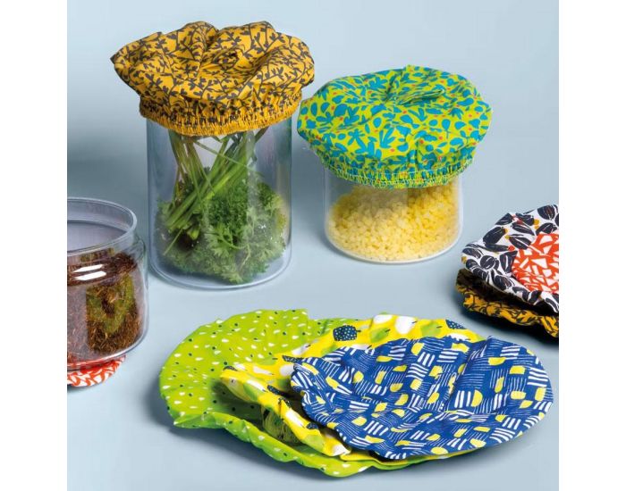 AH ! TABLE ! Kit de 3 Recouvres-bol - Petits Mod�les - Promenade au Verger (1)