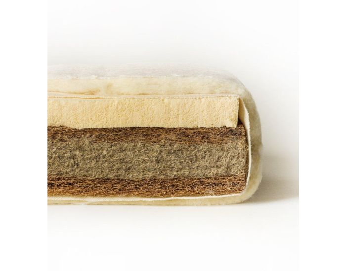 KADOLIS Matelas B�b� Chanvrenatura� - Epaisseur 12 cm (3)