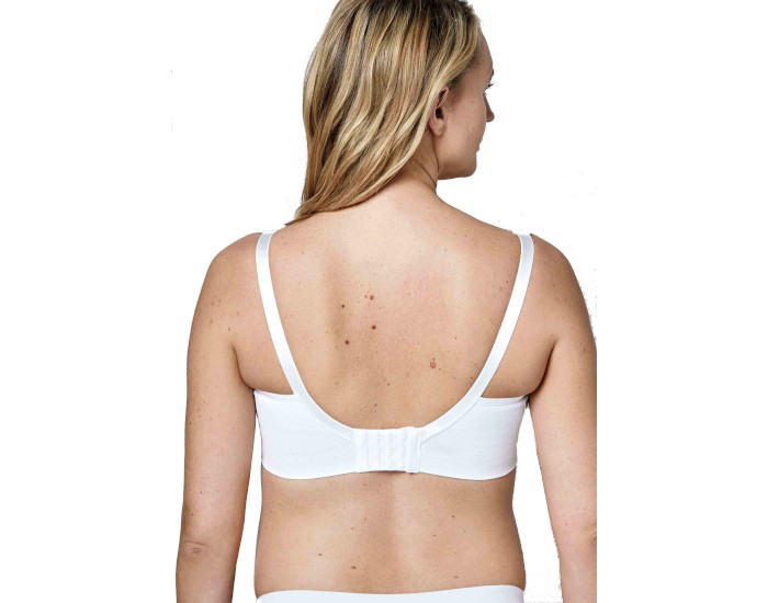MEDELA Soutien-Gorge de Grossesse et d'Allaitement Respirant Keep Cool� - Blanc S (2)