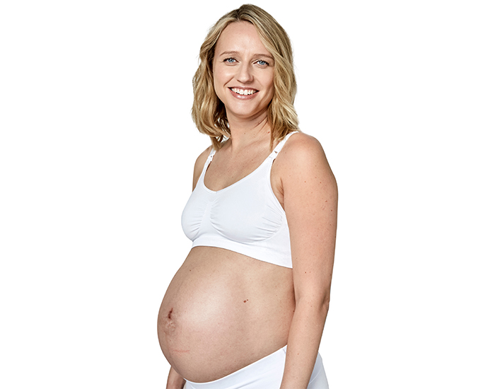 MEDELA Soutien-Gorge de Grossesse et d'Allaitement Respirant Keep Cool� - Blanc S (6)