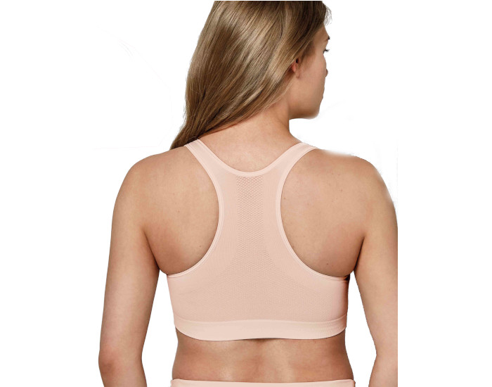 MEDELA Brassire de Nuit de Grossesse et d'Allaitement Respirante Keep Cool - Chair S (1)