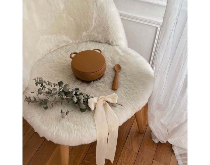 MINIKOIOI Cuill�re B�b� en 100% Silicone - D�s 6 mois (3)