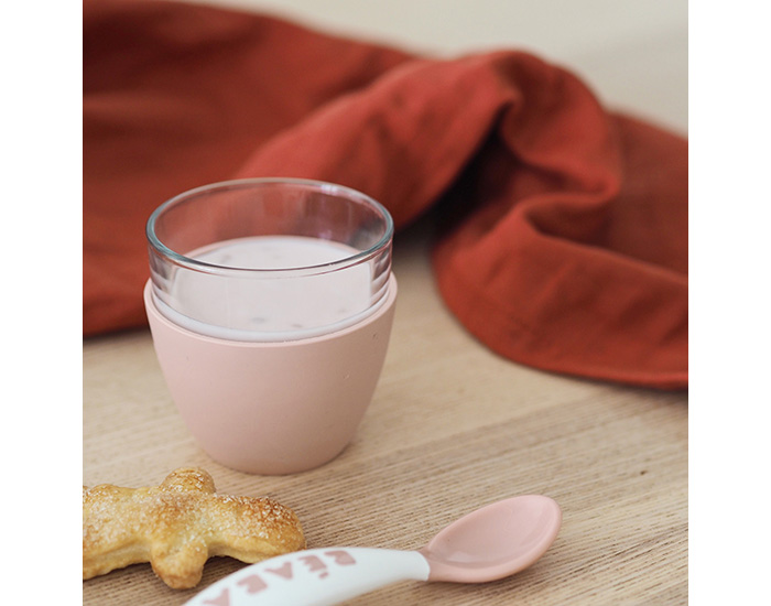 BEABA Langes XXL en Coton bio - Boite de 2 - 120 x 120 cm Terrazzo (1)