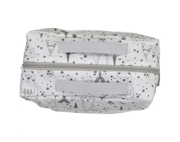 CHOUCHOUETTE Valisette de toilette Fox and bear noir et blanc (6)