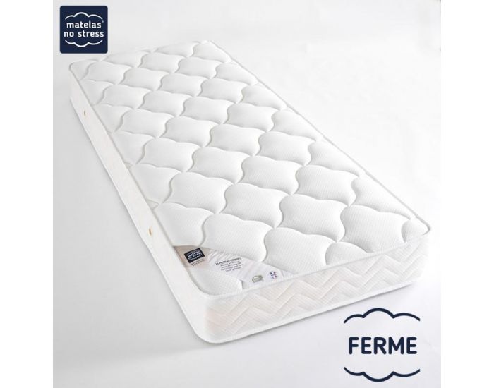 MATELAS NO STRESS Matelas Enfant Mousse - 90x200 cm - 18 cm (1)