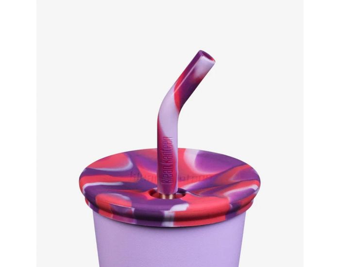 KLEAN KANTEEN Gobelet en Inox avec Couvercle � Paille - 296 ml (2)