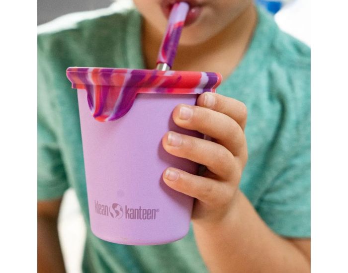 KLEAN KANTEEN Gobelet en Inox avec Couvercle � Paille - 296 ml (3)