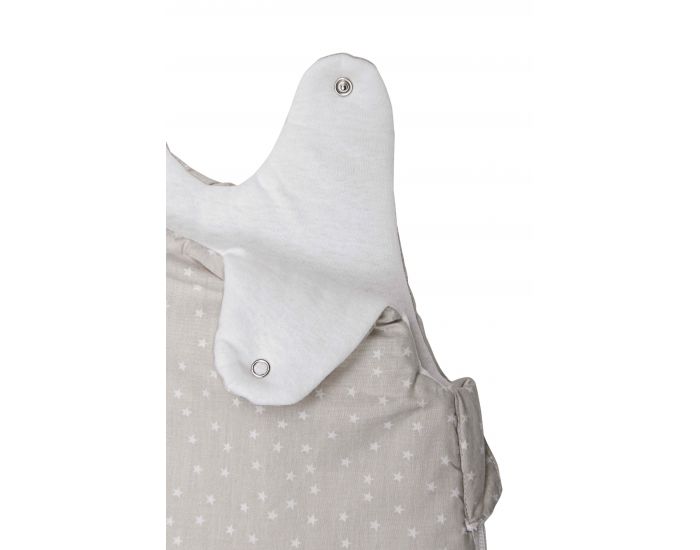 KADOLIS Gigoteuse Hiver Coton Bio Beige Etoiles 100cm 6-12 mois (2)