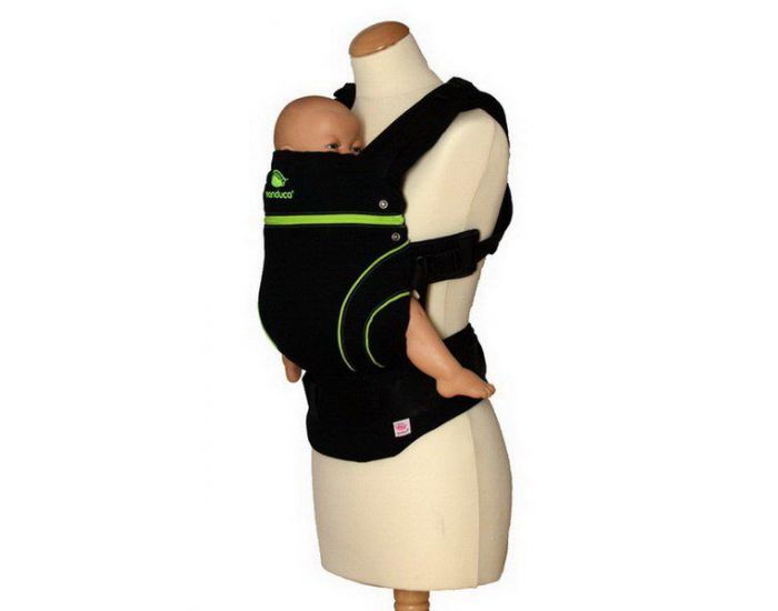 MANDUCA Porte Bebe BlackLine Vert 2018 (1)