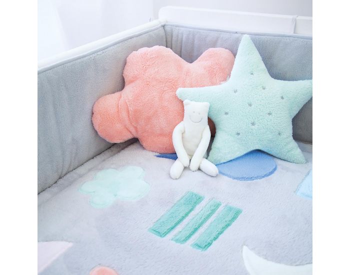 BEMINI Tapis de parc 100x100cm Softy Symboles (6)