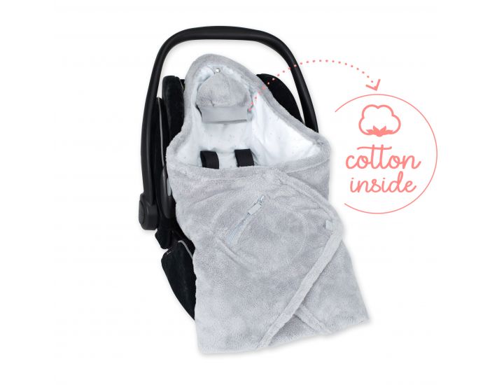 BEMINI Couverture Nomade BISIDE 90x90 cm Softy (22)