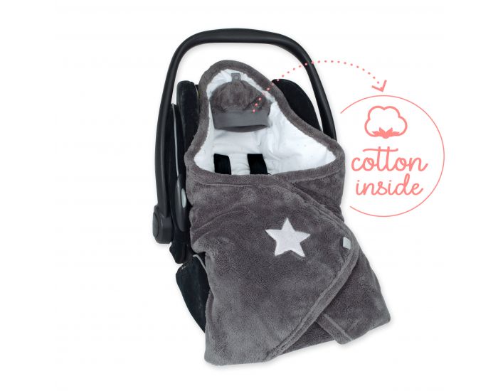 BEMINI Couverture Nomade BISIDE 90x90 cm Softy (24)