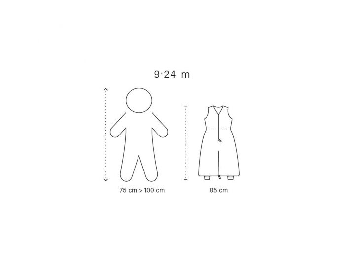 BEMINI Gigoteuse MAGIC BAG Jersey Sans Manches 9-24 mois (7)