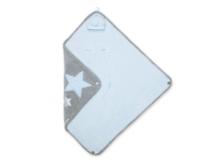 BEMINI Couverture Nomade BISIDE 90x90cm Softy Etoiles (15)