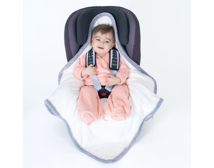 BEMINI Couverture Nomade BISIDE 90x90cm Softy (22)