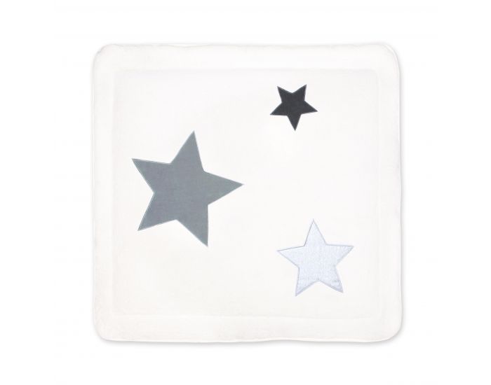 BEMINI Tapis de parc 100x100cm Softy Grandes Etoiles (6)