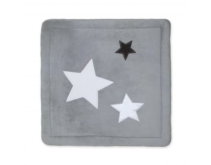 BEMINI Tapis de parc 100x100cm Softy Grandes Etoiles (8)