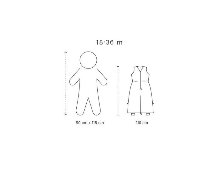 BEMINI Gigoteuse MAGIC BAG Bamboo 18-36 mois (5)