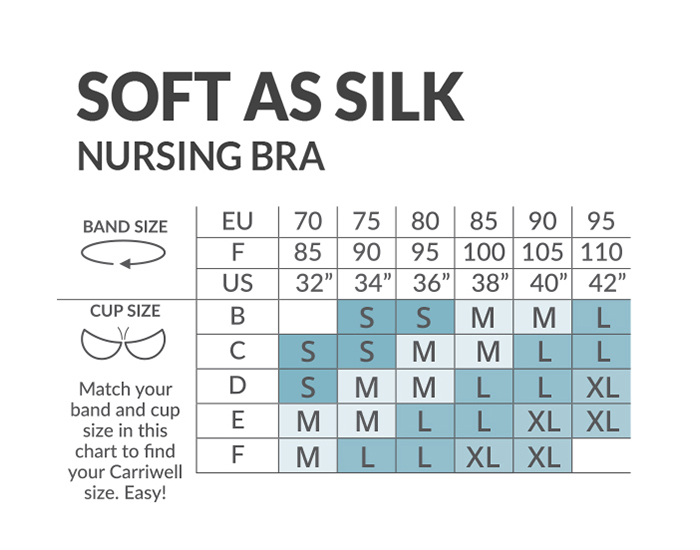 CARRIWELL Soutien-Gorge d'Allaitement Sensation Soie - Rose Beige L (5)