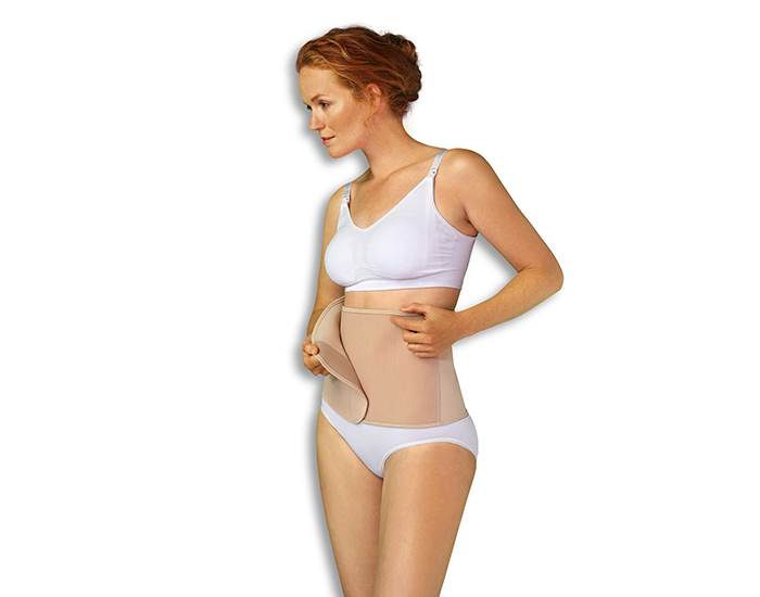 CARRIWELL Gaine Abdominale Coton Bio - Naturel S-M = 38-40 (1)