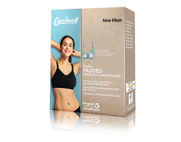 CARRIWELL Soutien-Gorge d'Allaitement Rembourr - Blanc M (3)