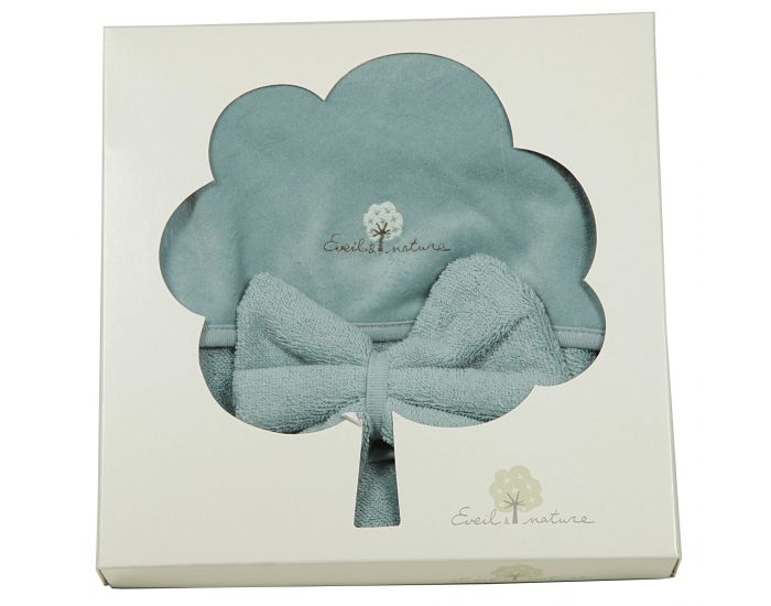 EVEIL ET NATURE Cape de Bain + Gant (1)