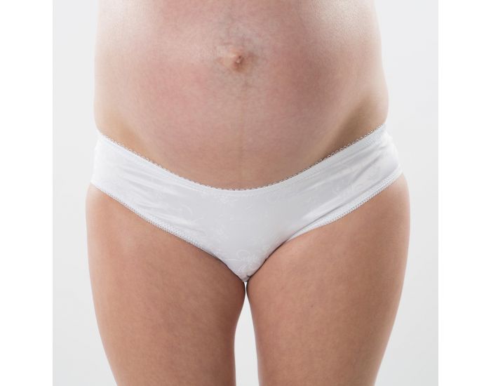 BOGEMA Culotte de grossesse Grce Blanc (1)