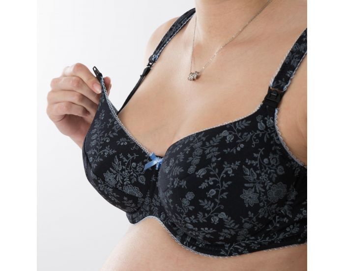 BOGEMA Soutien-gorge d'allaitement Diana Noir (1)