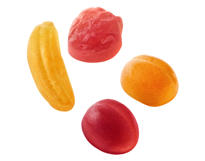 YUMEARTH Fruit Snacks - Assortiment de Bonbons Bio Tendres en Formes de Fruit - 50 g (1)
