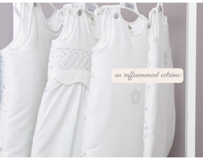 MAISON NOUGATINE Gigoteuse Fille Constellation 0-6 mois - Coton Bio (1)