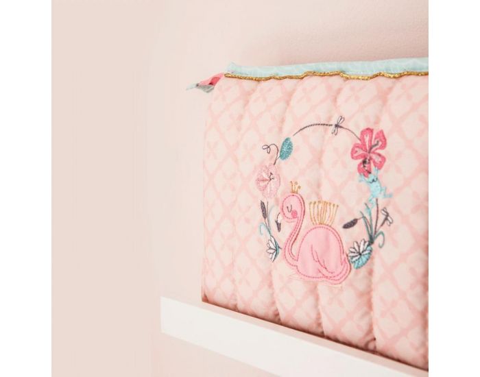 LITTLE CREVETTE Trousse de toilette Flamant rose (2)