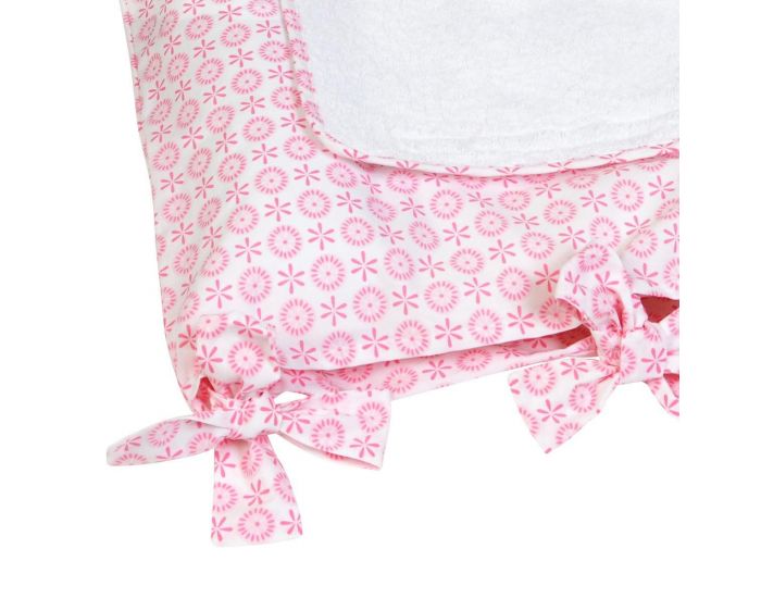 LITTLE CREVETTE Housse pour matelas  langer Lovely Emilie (2)