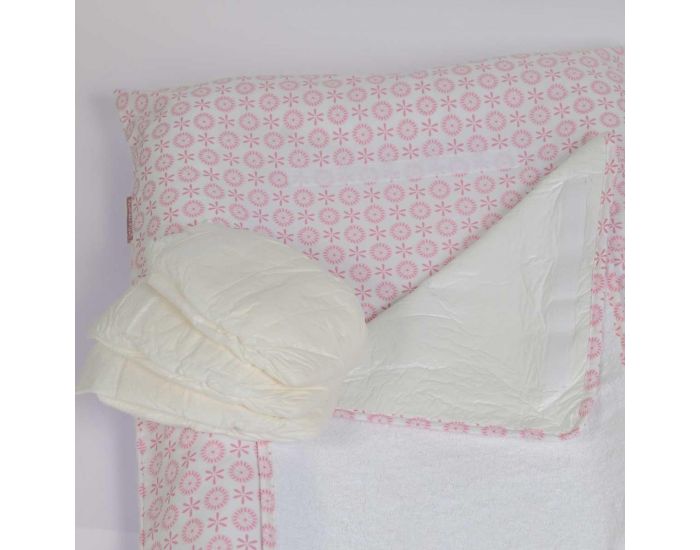 LITTLE CREVETTE Housse pour matelas  langer Lovely Emilie (11)