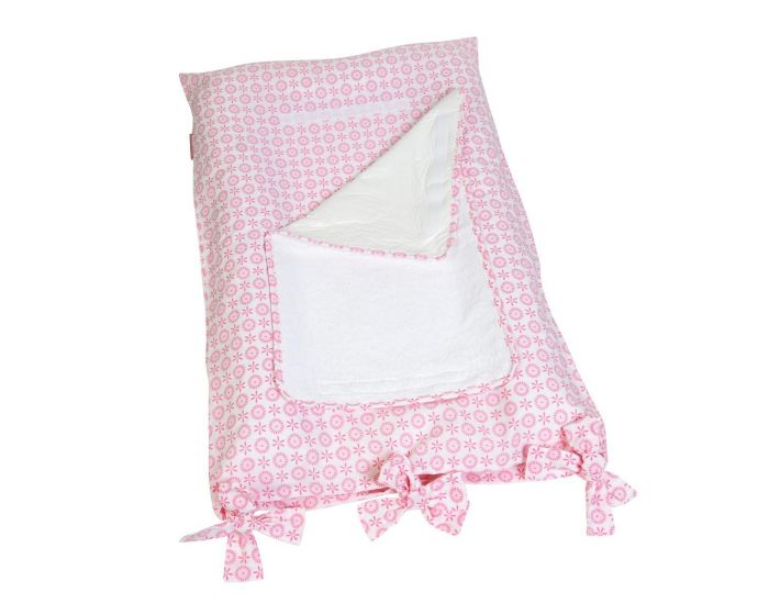 LITTLE CREVETTE Housse pour matelas  langer Lovely Emilie (3)