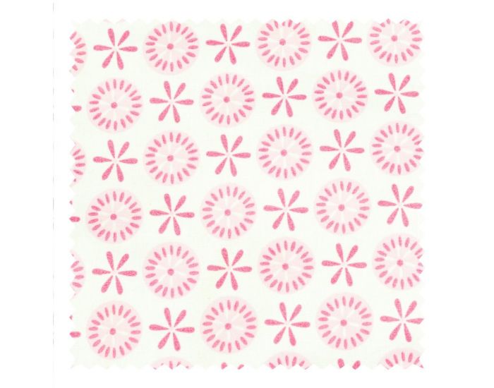 LITTLE CREVETTE Housse pour matelas  langer Lovely Emilie (5)