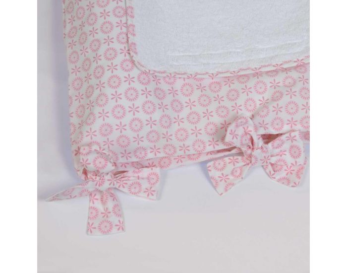 LITTLE CREVETTE Housse pour matelas  langer Lovely Emilie (13)