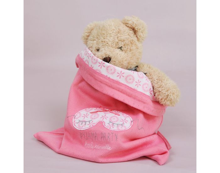 LITTLE CREVETTE Sac  coulisses Pyjama Party (1)