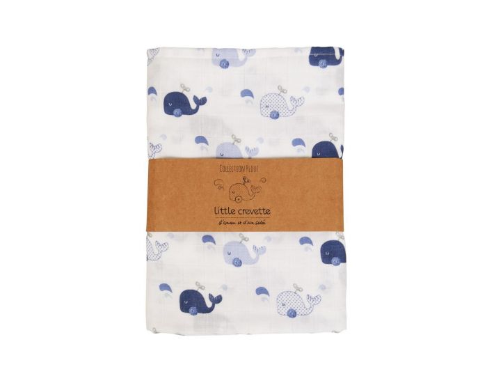 LITTLE CREVETTE Maxi-lange imprim� Baleine (1)