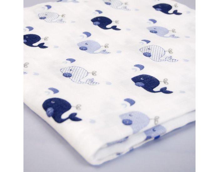 LITTLE CREVETTE Maxi-lange imprim� Baleine (2)