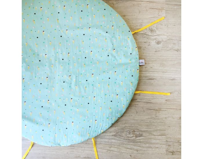 CAROTTE & Cie Tapis de Jeu Transformable Bleu - Ds la Naissance (3)