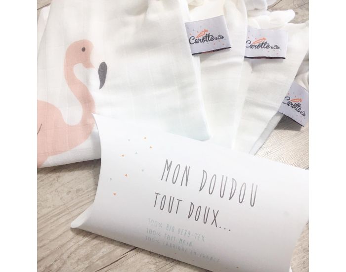 CAROTTE & Cie Doudou plat Chien - Ds la naissance (4)