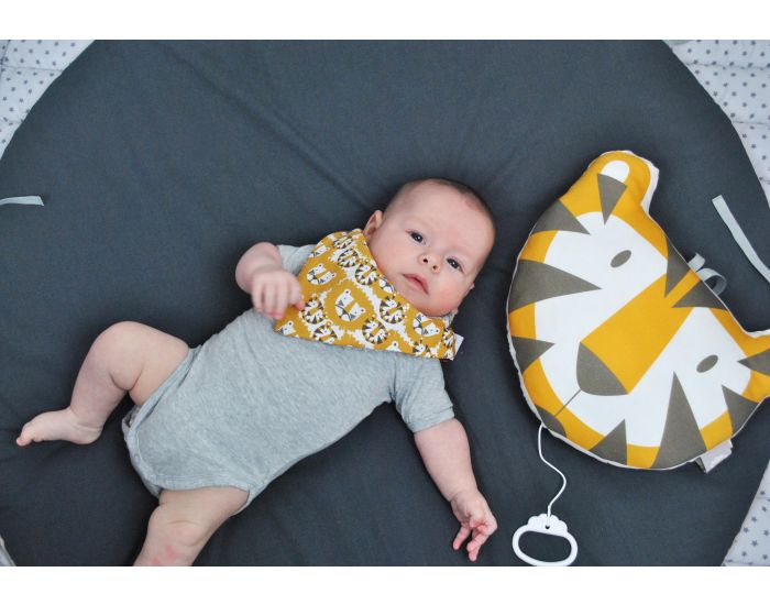 CAROTTE & Cie Coussin musical - Tigre - La vie en rose (2)