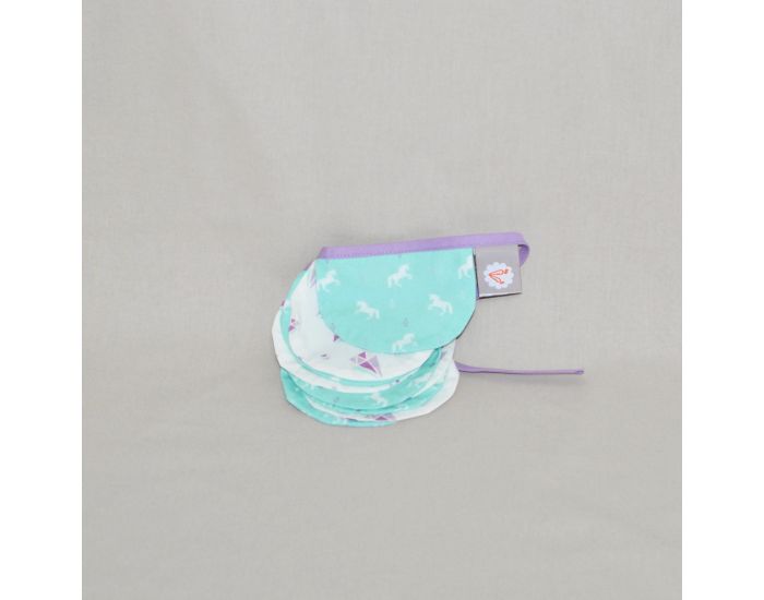  CAROTTE & Cie Guirlande Licornes avec fanions arrondis (1)