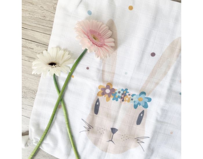 CAROTTE & Cie Doudou plat Lapin (3)