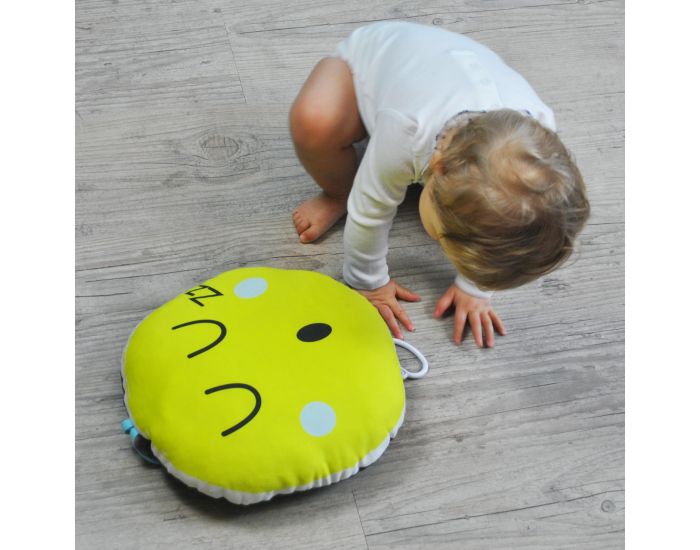 CAROTTE & Cie Coussin musical Smile Wonderful World (1)
