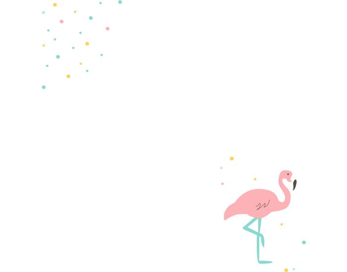 CAROTTE & Cie Maxi lange Flamant rose (1)