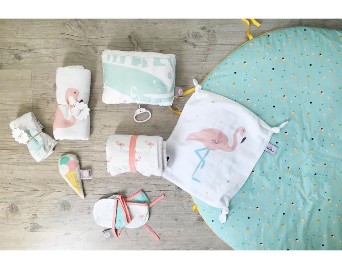 CAROTTE & Cie Maxi lange Flamant rose (5)