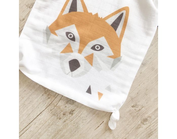 CAROTTE & Cie Doudou plat Renard - Ds la naissance (2)